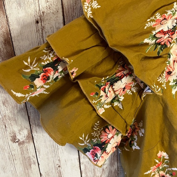 NWOT Madewell Blouse Floral - Picture 3 of 9